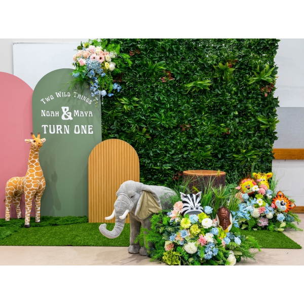 WILD ONE / SAFARI BACKDROP HIRE