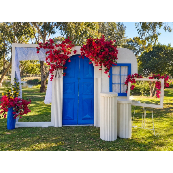 Mediterranean Escape Backdrop Package